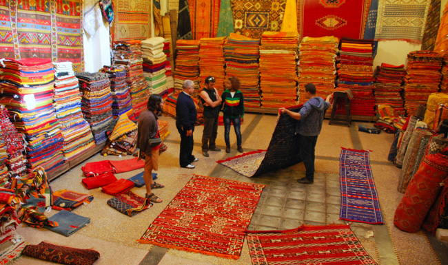 tapis berbere maroc